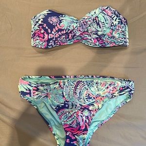 Lilly Pulitzer Cay Bandeau Bikini